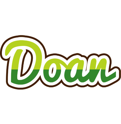 Doan golfing logo