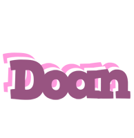 Doan relaxing logo