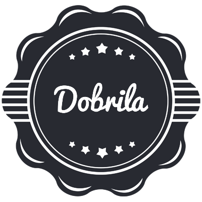 Dobrila badge logo