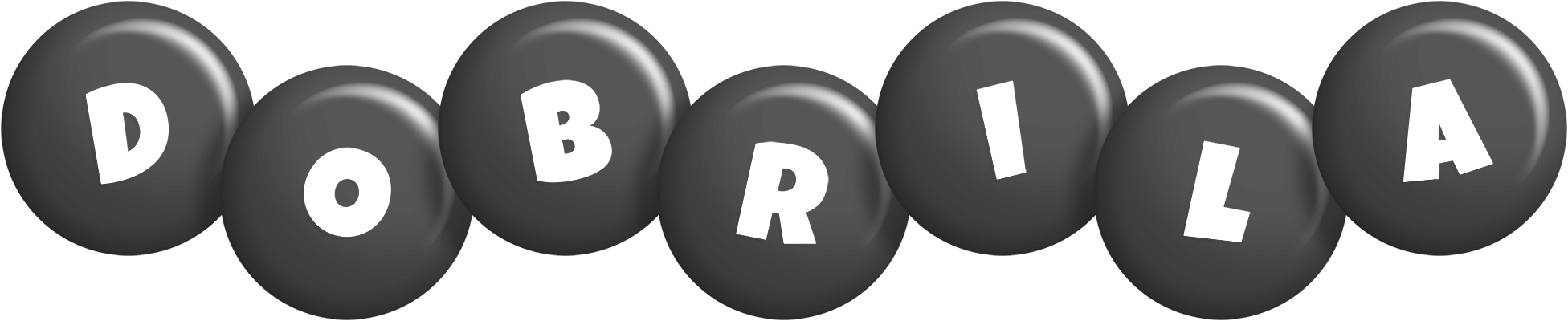 Dobrila candy-black logo