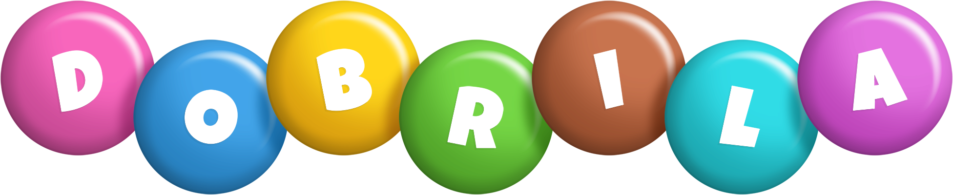 Dobrila candy logo