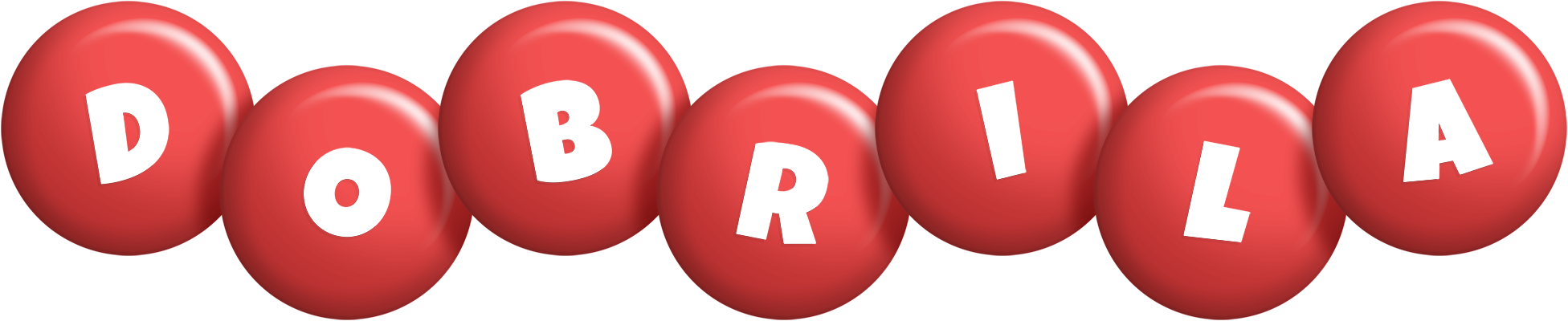 Dobrila candy-red logo