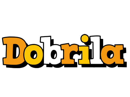 Dobrila cartoon logo