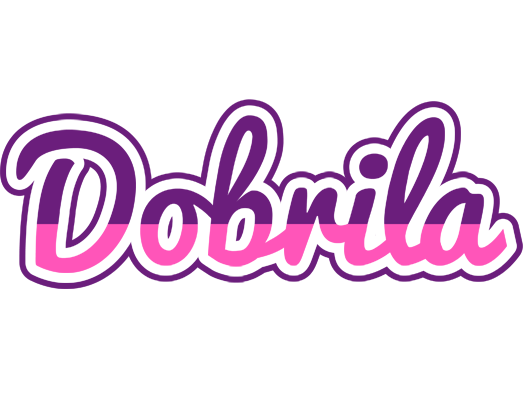 Dobrila cheerful logo
