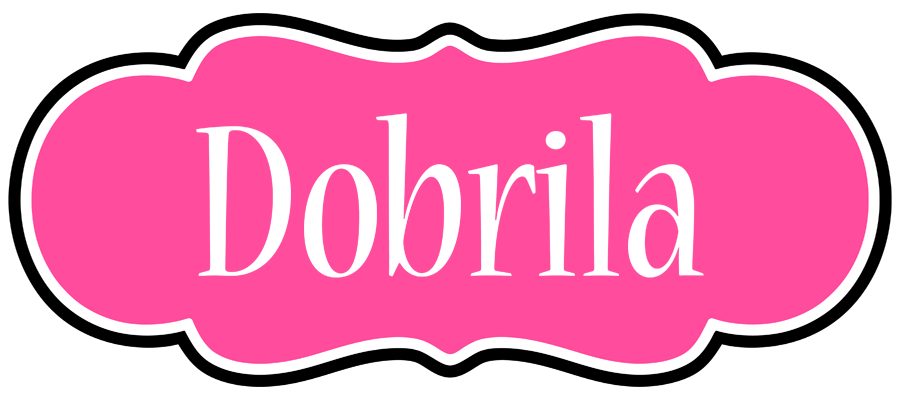 Dobrila invitation logo