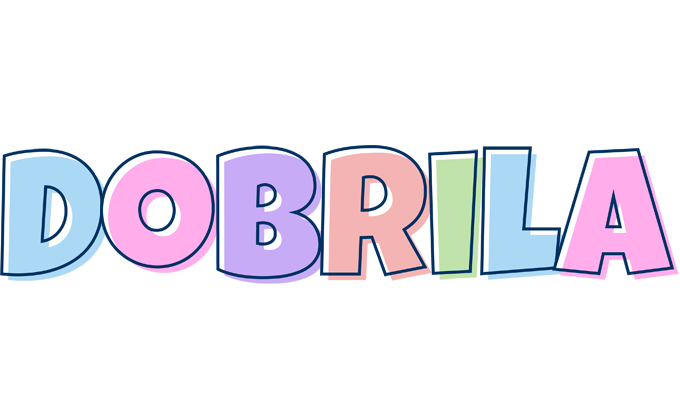 Dobrila pastel logo