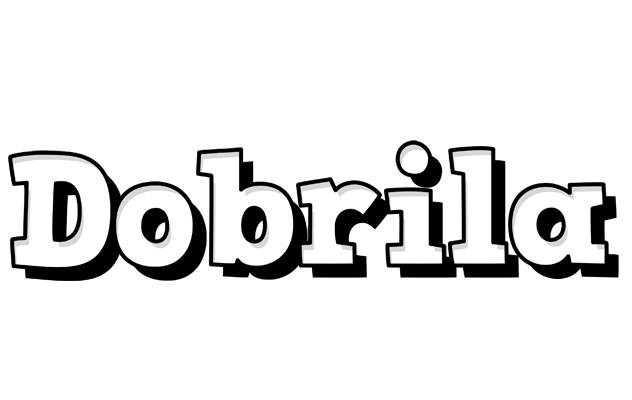 Dobrila snowing logo