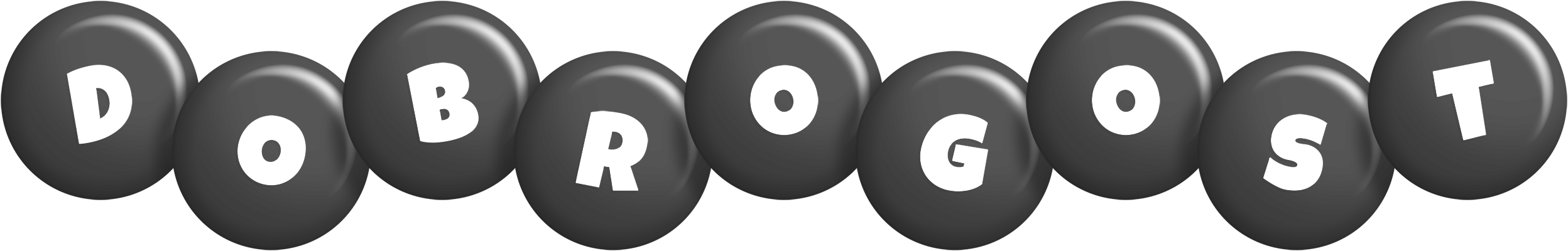 Dobrogost candy-black logo