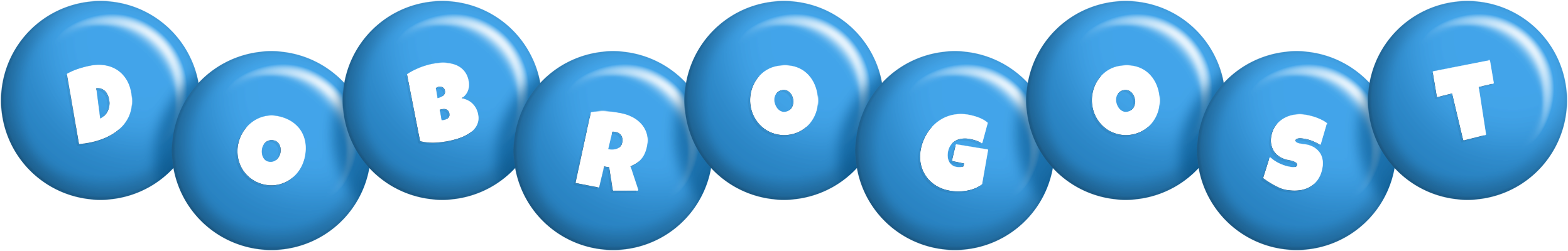 Dobrogost candy-blue logo