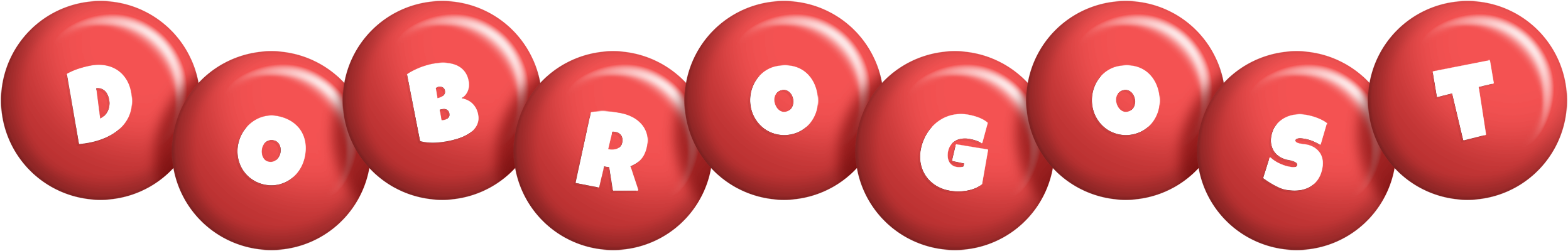 Dobrogost candy-red logo