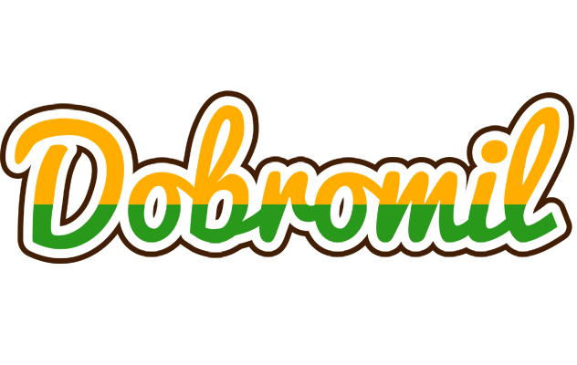 Dobromil banana logo