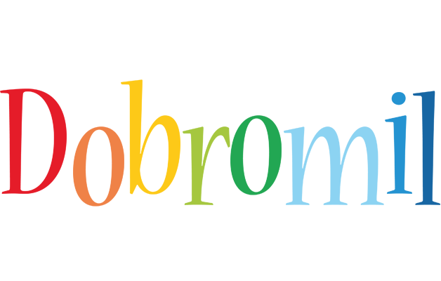 Dobromil birthday logo