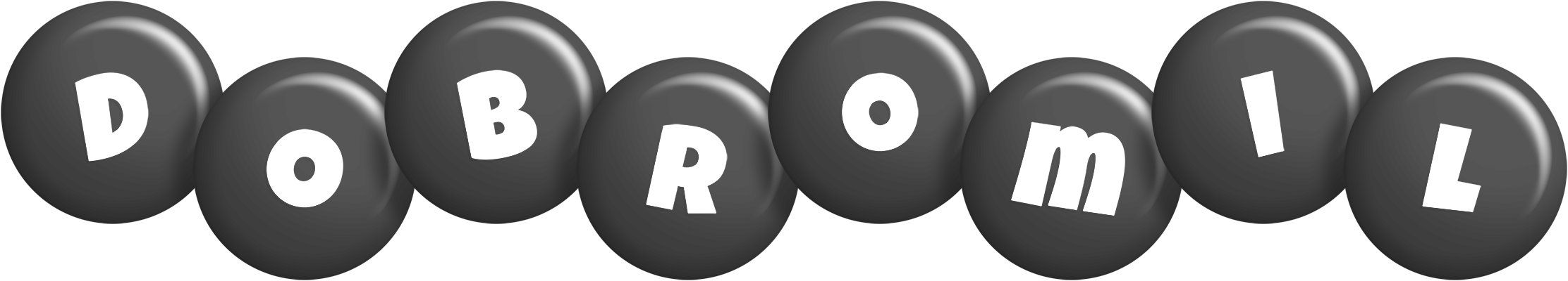 Dobromil candy-black logo