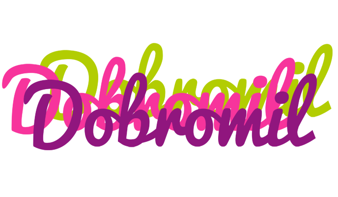 Dobromil flowers logo