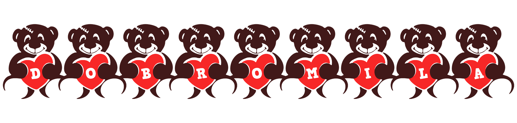 Dobromila bear logo