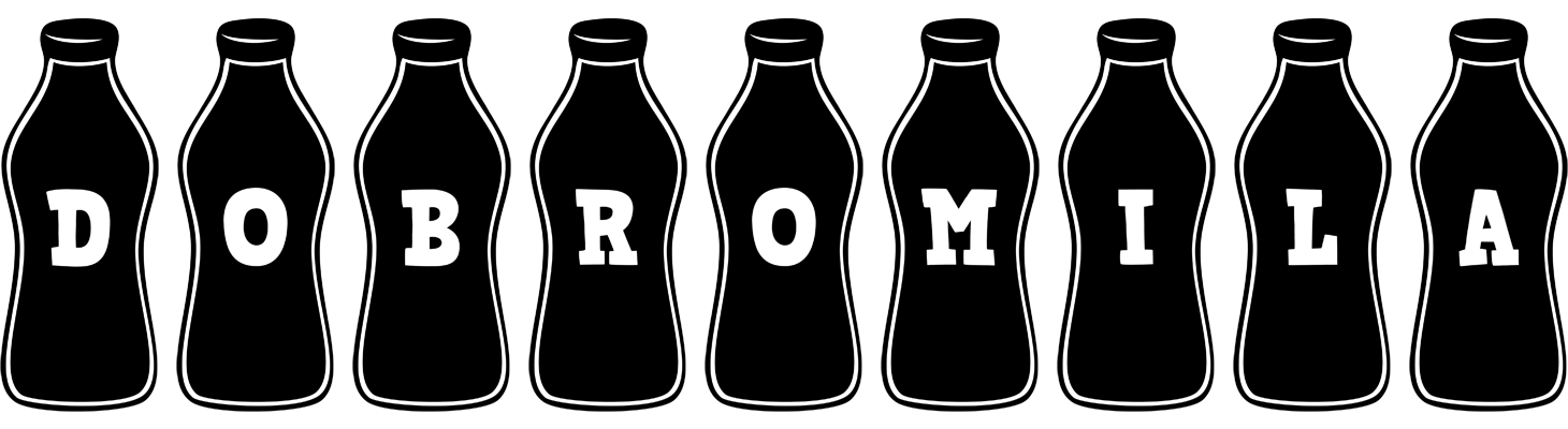 Dobromila bottle logo