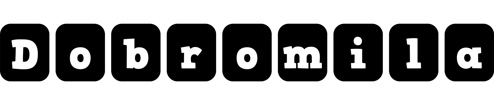 Dobromila box logo