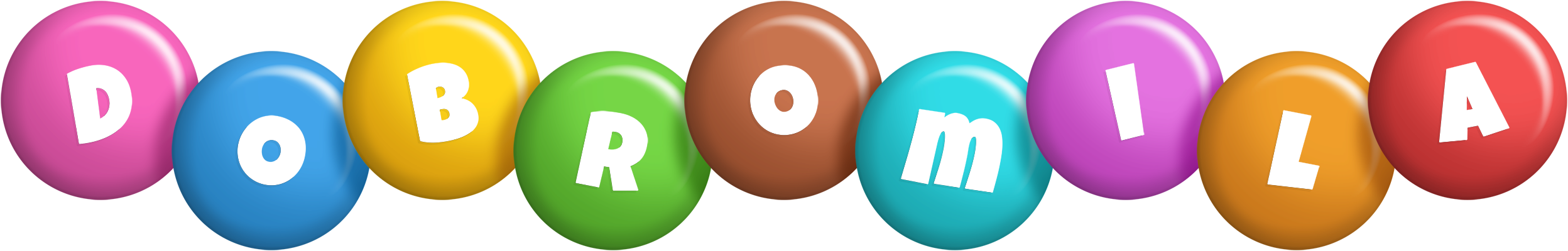 Dobromila candy logo