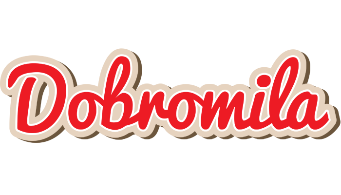 Dobromila chocolate logo