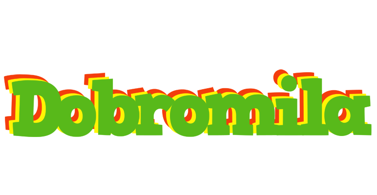 Dobromila crocodile logo