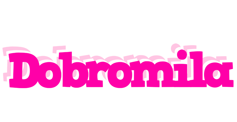 Dobromila dancing logo