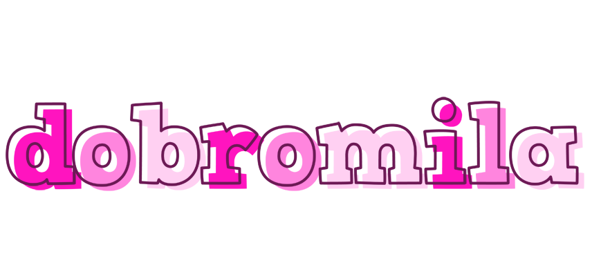 Dobromila hello logo