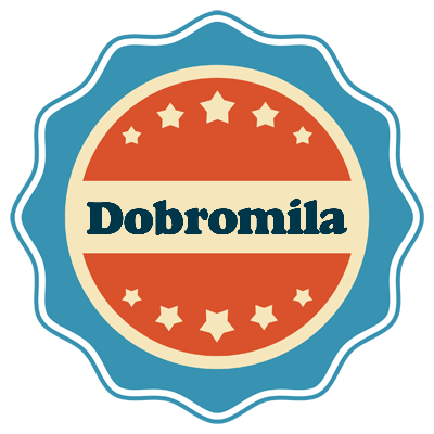 Dobromila labels logo