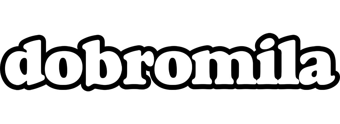 Dobromila panda logo