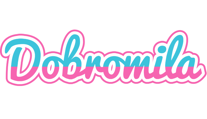 Dobromila woman logo
