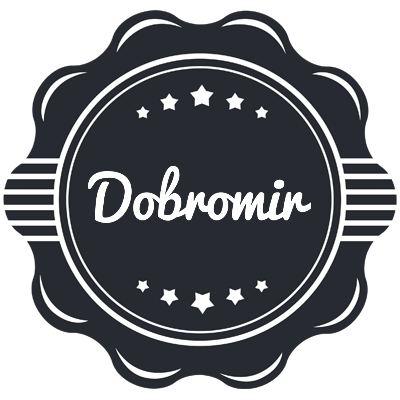 Dobromir badge logo