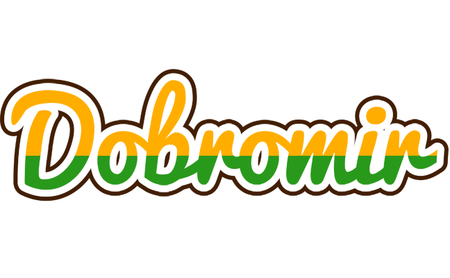 Dobromir banana logo
