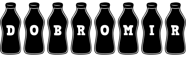 Dobromir bottle logo