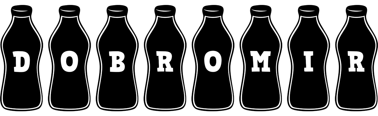 Dobromir bottle logo