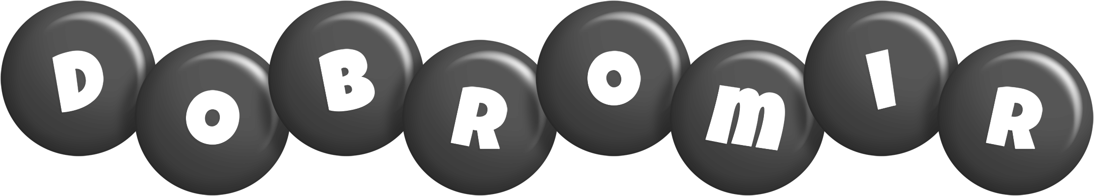 Dobromir candy-black logo