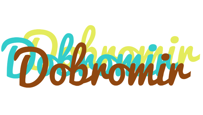 Dobromir cupcake logo