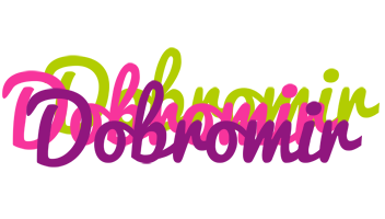 Dobromir flowers logo