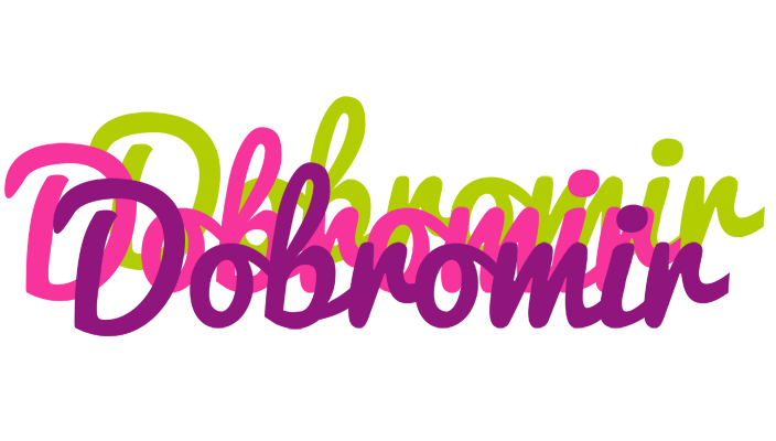 Dobromir flowers logo