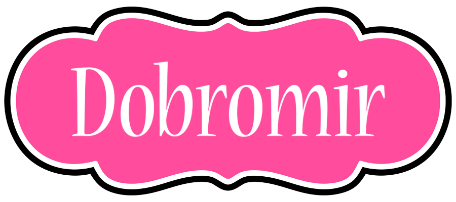 Dobromir invitation logo