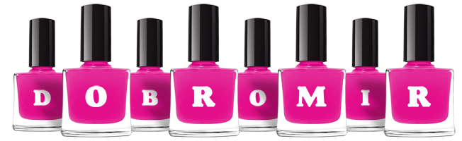 Dobromir nails logo