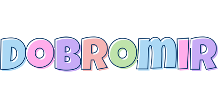 Dobromir pastel logo