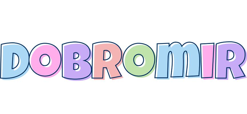 Dobromir pastel logo