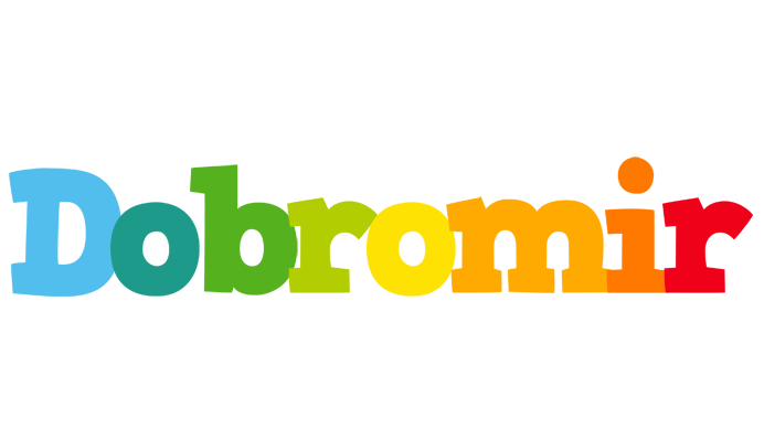 Dobromir rainbows logo