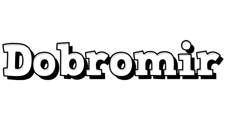 Dobromir snowing logo