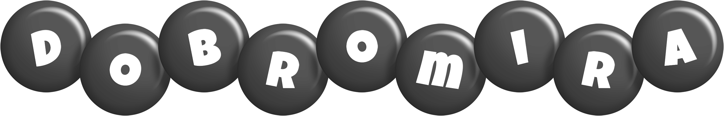 Dobromira candy-black logo
