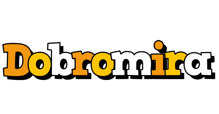 Dobromira cartoon logo
