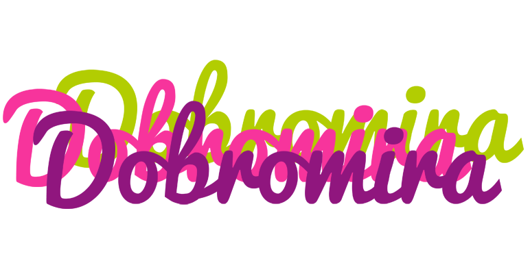 Dobromira flowers logo