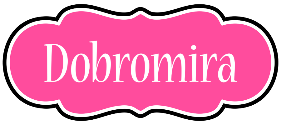 Dobromira invitation logo
