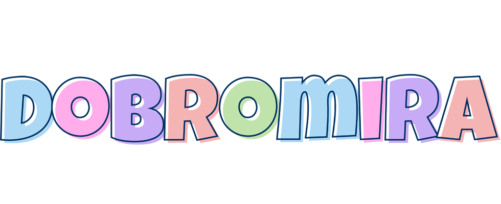 Dobromira pastel logo