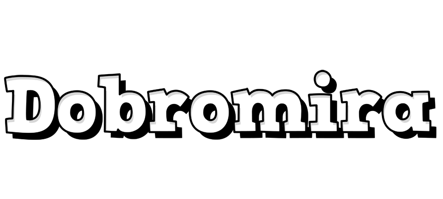 Dobromira snowing logo