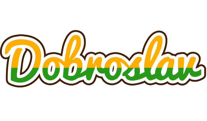 Dobroslav banana logo